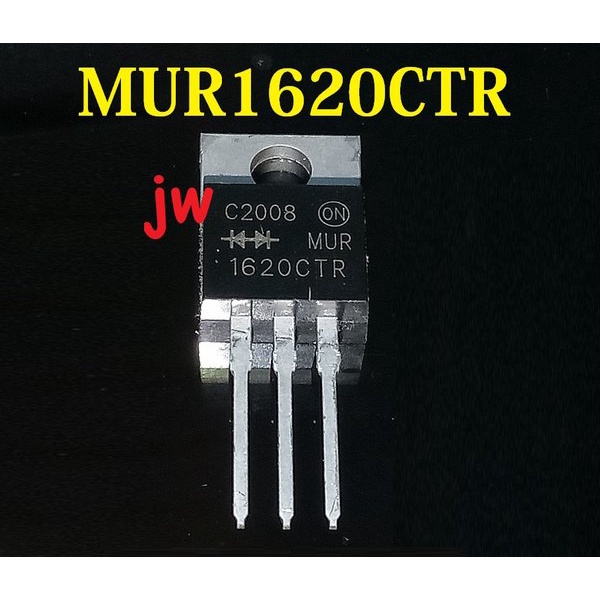 MUR1620CTR MUR1620 Dual Fast Recovery Diode 16A 200V TO-220
