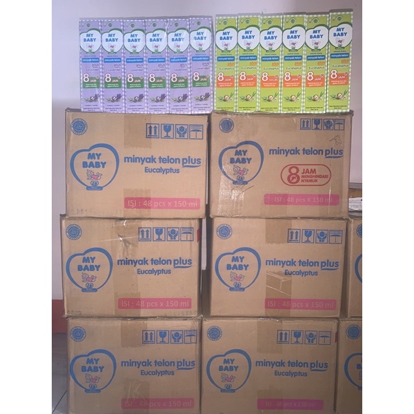 1karton/48pcs Minyak Telon 150ml