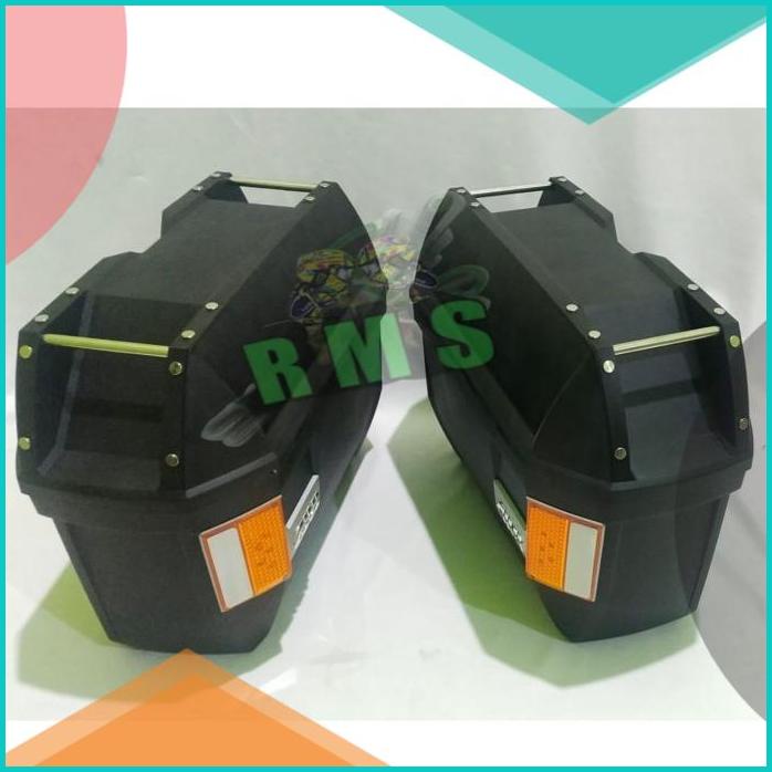 BOX MOTOR BOX SAMPING GIVI SIDE BOX GIVI E23N Sepasang Box Givi E23N 1