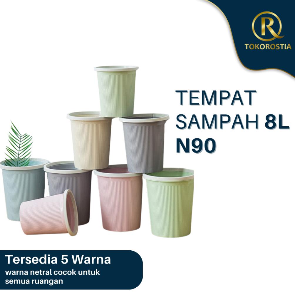 Tempat Sampah Plastik 6L N90 Tong Sampah Kamar Dapur Minimalis