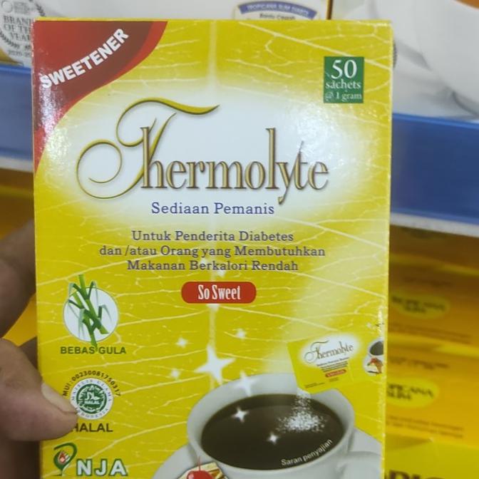 

Buruan serbu] SWEETENER THERMOLYTE 50 GR