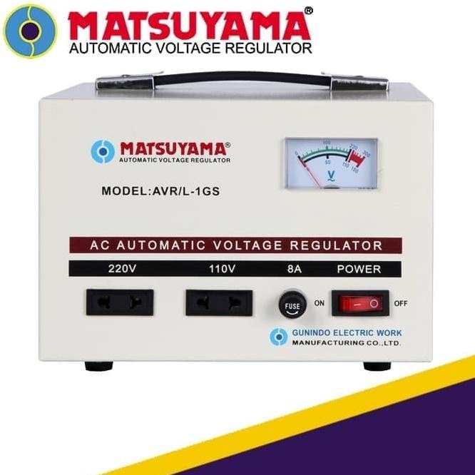 Stabilizer Stavol Avr Matsuyama Stavolt 1000 Watt 1Kva Avr/L-1Gs