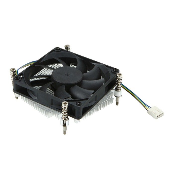 DOU 27mm Height Mini-ITX Low Profile CPU Cooler Fan LGA115X cooling