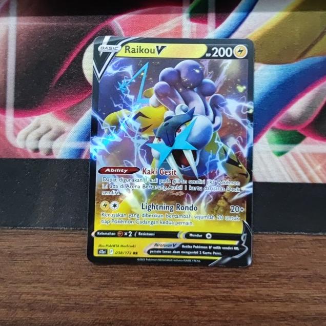 RAIKOU V POKEMON TCG INDONESIA VSTAR SEMESTA