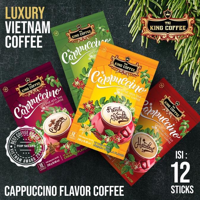 

Bundling Mix 4 Varian King Coffee Cappuccino Kopi Vietnam Trung Nguyen