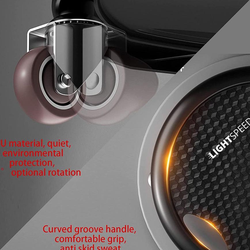 Lightspeed Ab Roller Wheel For Abdonal / Mute Four Wheel Abdonal Abs Roller/Core Coaster