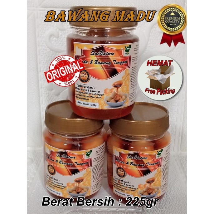 

Madu Bawang Lanang Tunggal Pilihan Terbaik 225 Gram