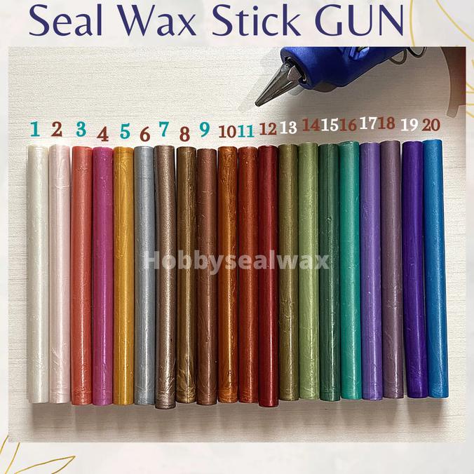 

Seal Wax Stamp Glue Gun Stick - Lilin Segel Undangan Sealwax