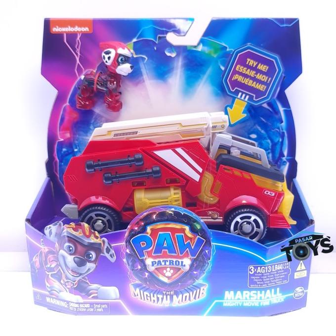 Paw Patrol The Mighty Movie Marshall Mighty Movie Fire Truck