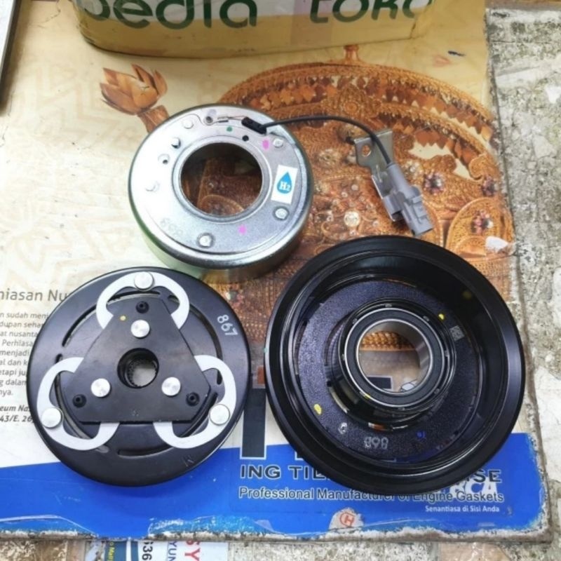 Magnet Clutch AC Compresor Asli Valeo Mitsubishi Mirage