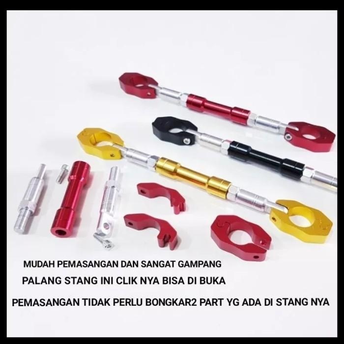 STABILISER PALANG STANG TENGAH VARIASI AKSESORIS MOTOR PCX/BEAT STREET Berkualitas