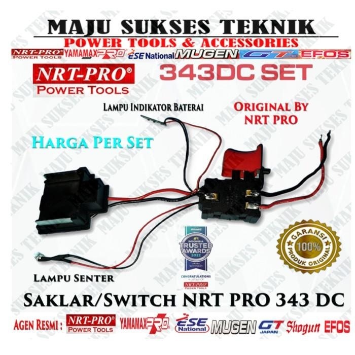 SAKLAR / SWITCH KHUSUS NRT PRO 343 DC / NRT PRO DC 343 / NRT PRO DC343