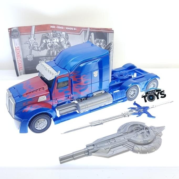 Optimus Prime Leader Class Transformers TLK