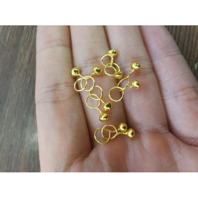 BIG SALE ANTING EMAS TOGE BAYI 0.5 GRAM 0.5GR 1/2GR EMAS 24 KARAT 24K 