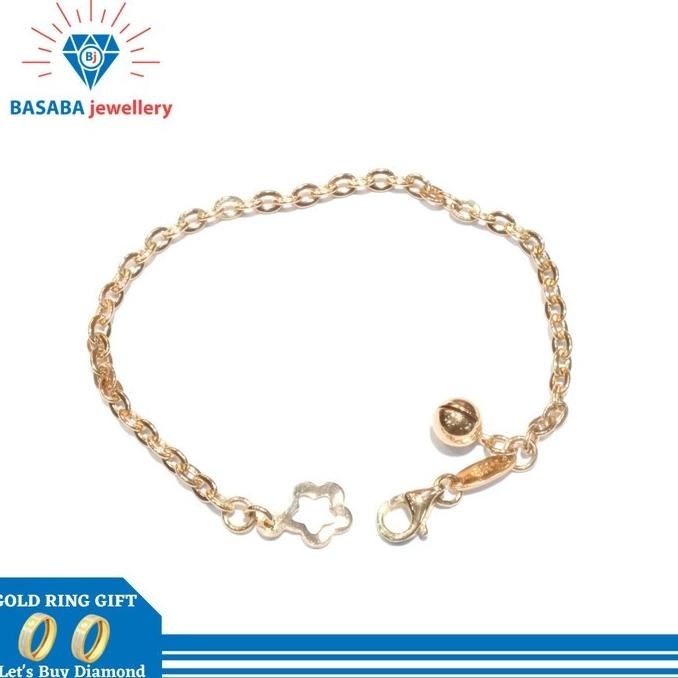 BIG SALE GELANG ANAK EMAS ASLI ( EMAS 700) 
