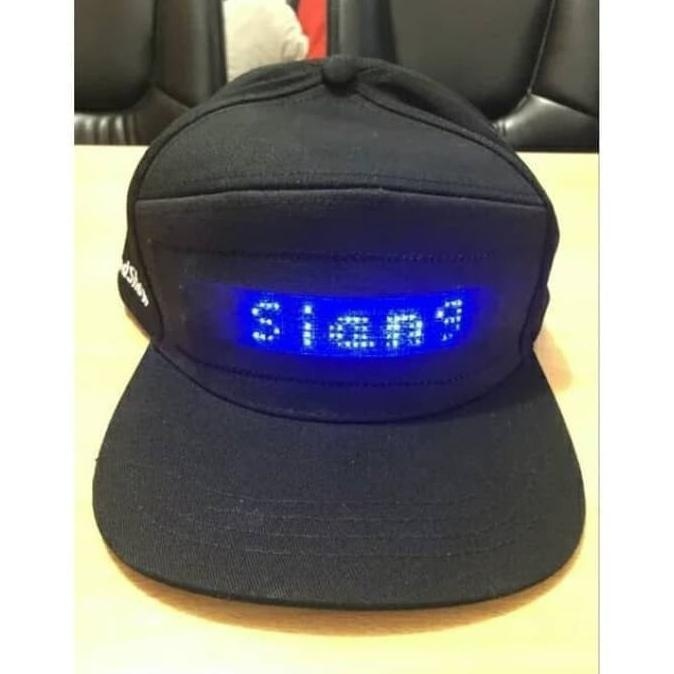 NEW PRODUK WS TOPI LED DISPLAY MINI RUNNING TEXT - LED TOPI - TOPI LED - LED 