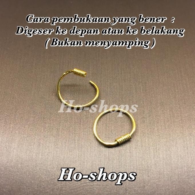 BIG SALE ANTING BAYI 24K ASLI EMAS 0.5GRAM 