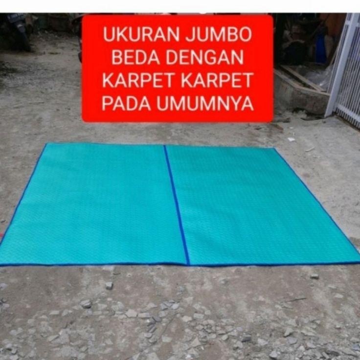 Karpet/Tikar Lantai Spon 200250 Cm/Karpet Bentol Tebal 3,5 Mm/Karpet Serbaguna