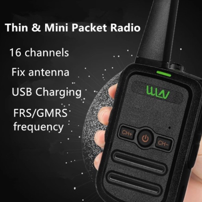 HT MINI WALKIE TALKIE WLN TWO-WAY RADIO KD-C51 WALKIE TALKIE MINI