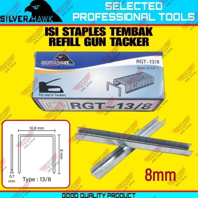 

Kangaro Stapler TS-610R + isi / tacker / staples jok / staples tem