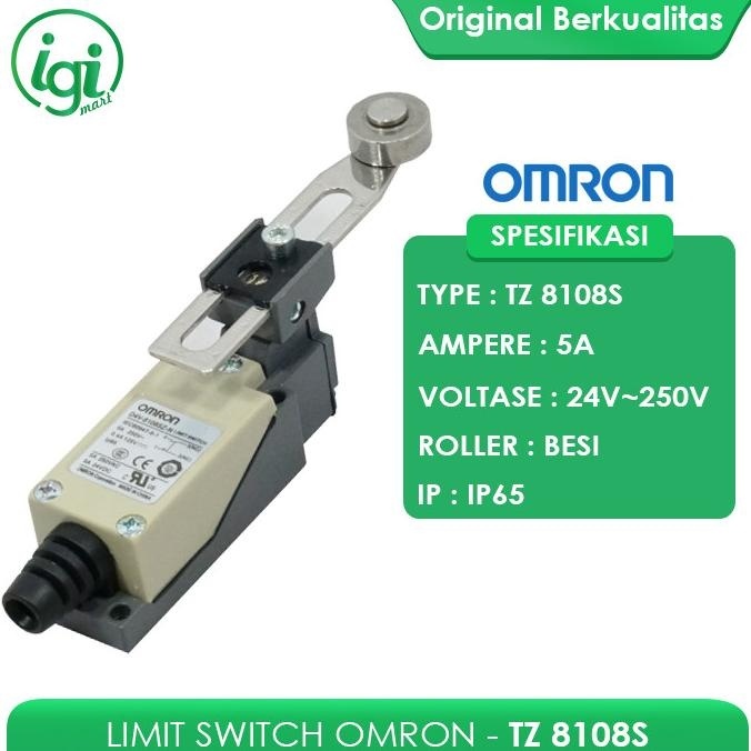 LIMIT SWITCH OMRON TZ-8108 / LIMIT SWITCH D4V TZ OMRON