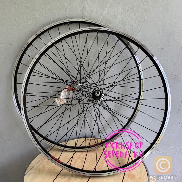 ✅New Wheelset 26 Rims Araya  Hub Cassete Shimano Altus Limited