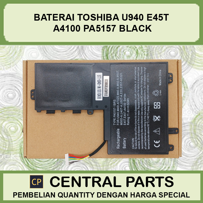 Baterai Toshiba PA5157-1BRS U940 E45T E45T-A4100