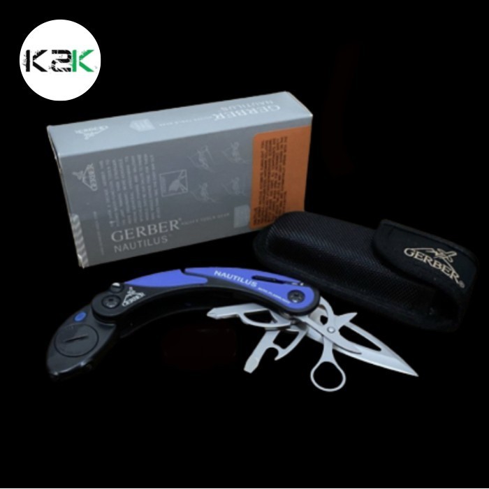 ✅Baru Gerber Nautilus Not Leatherman Sog Crkt Kershaw Schrade Limited