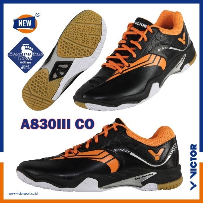 [Original] Sepatu Badminton Victor A830 Iii Co Sepatu Victor A 830 Iii Wide Berkualitas
