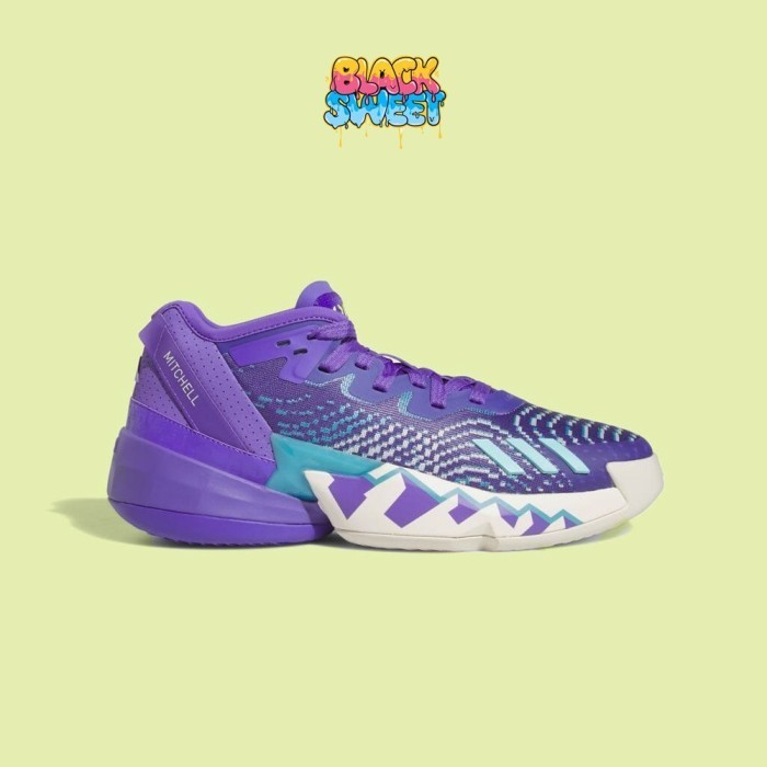 ✅Baru Sepatu Basket Adidas Don Issue 4 Throwback Utah Jazz Hr0710 Terbatas