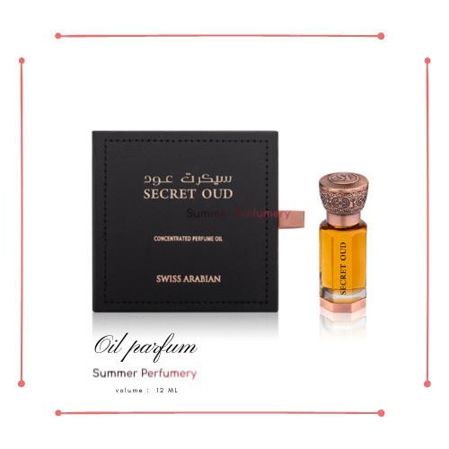 ✅New Ori Parfum Original - Swiss Arabian Secret Oud Oil Parfum 12 Ml Limited