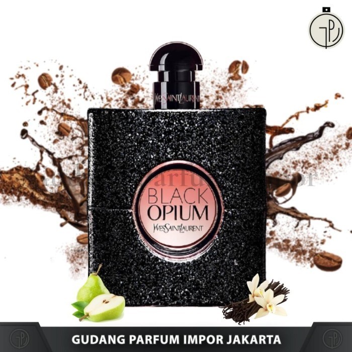 ✅New Ori Parfum Yves Saint Laurent Ysl Black Opium For Women Edp 90Ml Tester Diskon