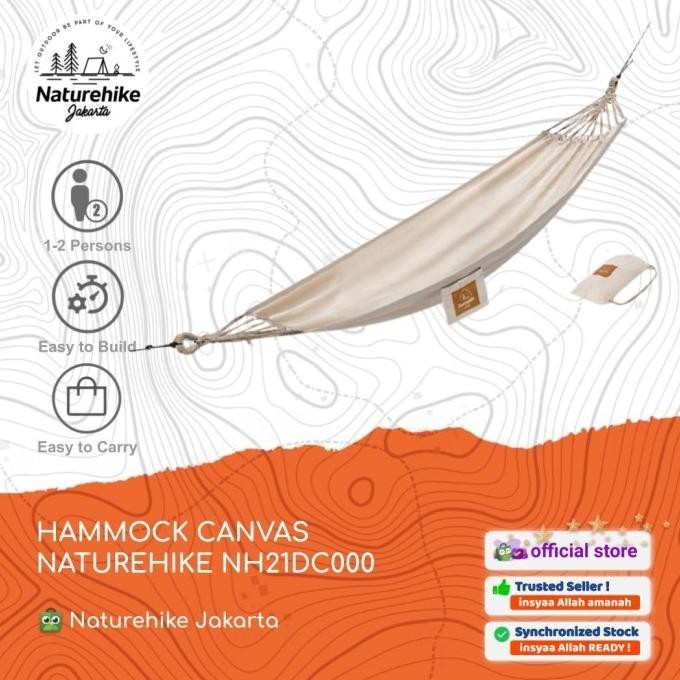 HAMMOCK / AYUNAN GANTUNG CAMPING OUTDOOR CANVAS NH21DC000