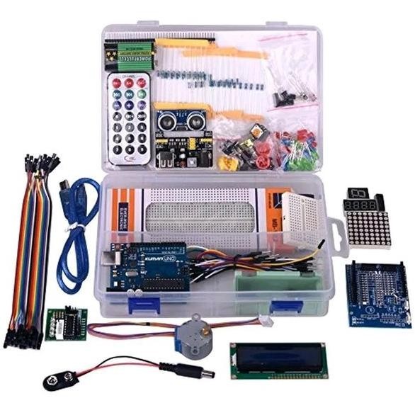 ARDUINO UNO R3 STARTER KIT ARDUINO UNO R3 PAKET BELAJAR - compatible