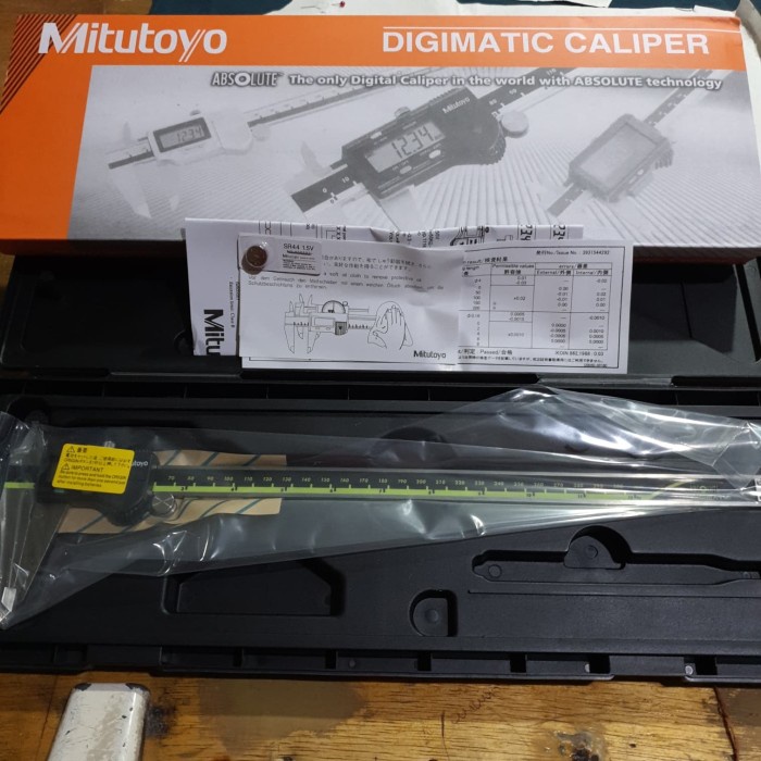 ✅Original Ljt Sigmat Mitutoyo Absulote Digimatic/Sigmat Digital Mitutoyo 12In Terbatas