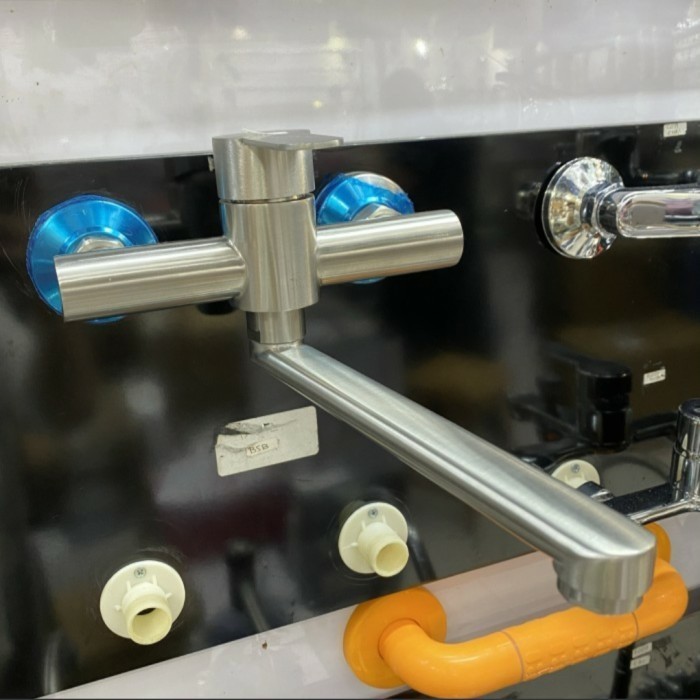 ✅Termurah Keran Kran Dapur Panas Dingin Dinding/ Tembok Kran Cuci Piring Berkualitas