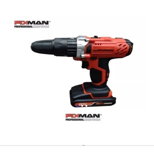 ✨New Fixman R7002-2B Cordless Drill 20V Set Mesin Bor Terbatas