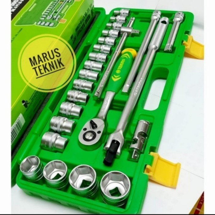 ✨New Kunci Sok Set 24 Pc 8-32Mm Segi 6 Tekiro Terbaru