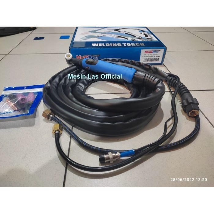 ✨New Ori Tig Torch Wp-18 Multipro Water Coller - Stang Las Argon Multipro Wp-18 Berkualitas