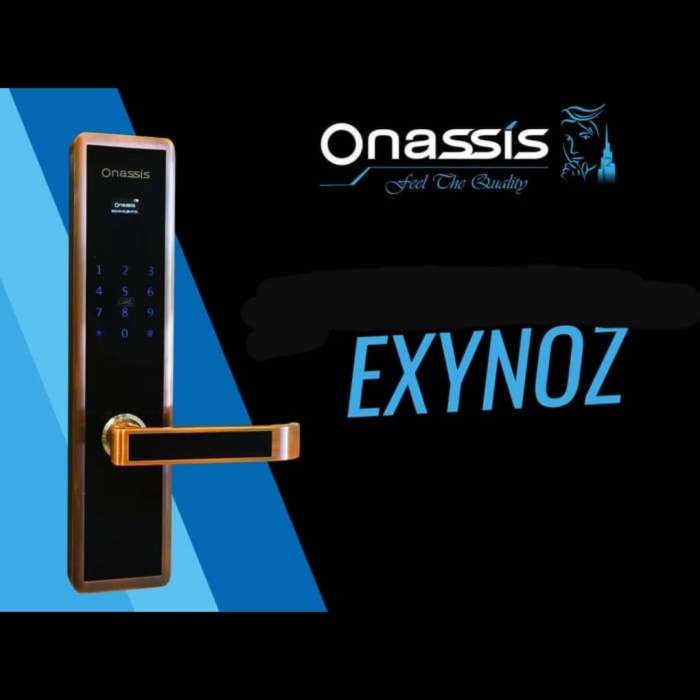 [Baru] Handle Kunci Digital Onassis Dg/Ons Orb Exynoz Digital Lock Terbaru