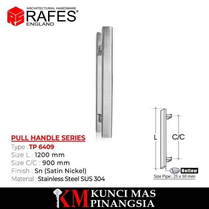 [Baru] Tarikan Pintu / Pull Handle / 6409 / Rafes Original Terbaru