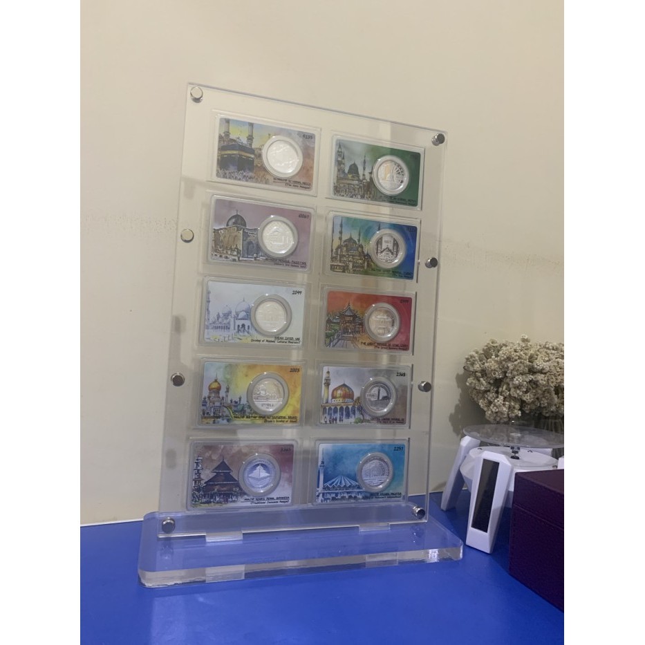 [New] Dirham Masjid Koin Kolektor Item Langka Silver Mesjid Perak Batangan Terbatas