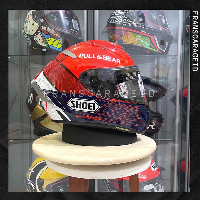 [Ori] Helm Shoei X14 Mm93 V6 Bahan Frp Clone 1:1 Berkualitas