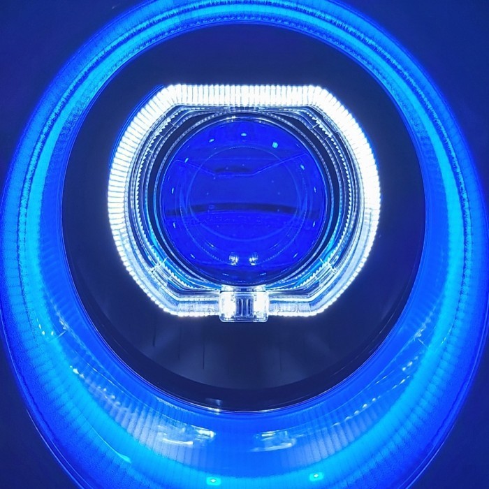 [Ori] Projector Aes Biled Motor Scoopy 2021 2022 I Reflektor Headlamp Scoopy Limited