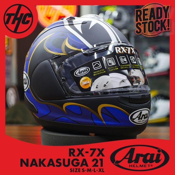 [New] Arai Helmet Rx-7X Nakasuga 21 Berkualitas