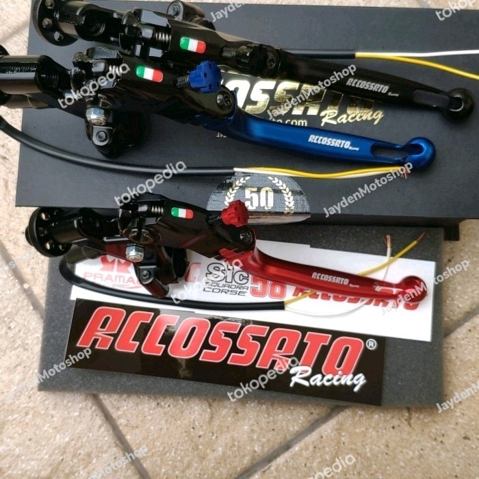 [Ori] Kopling Accossato Accosato R15 R25 Aerox Honda Ninja Kawasaki Original Limited