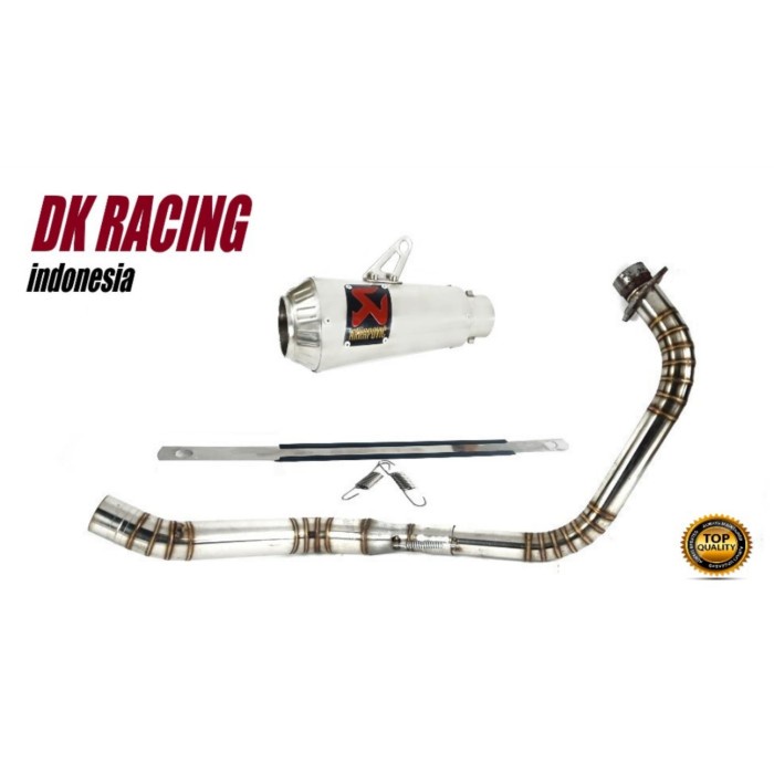 [Original] Knalpot Fulcacing Satria Fu Injection Lama Akrapovic Monster Gt 5 Berkualitas
