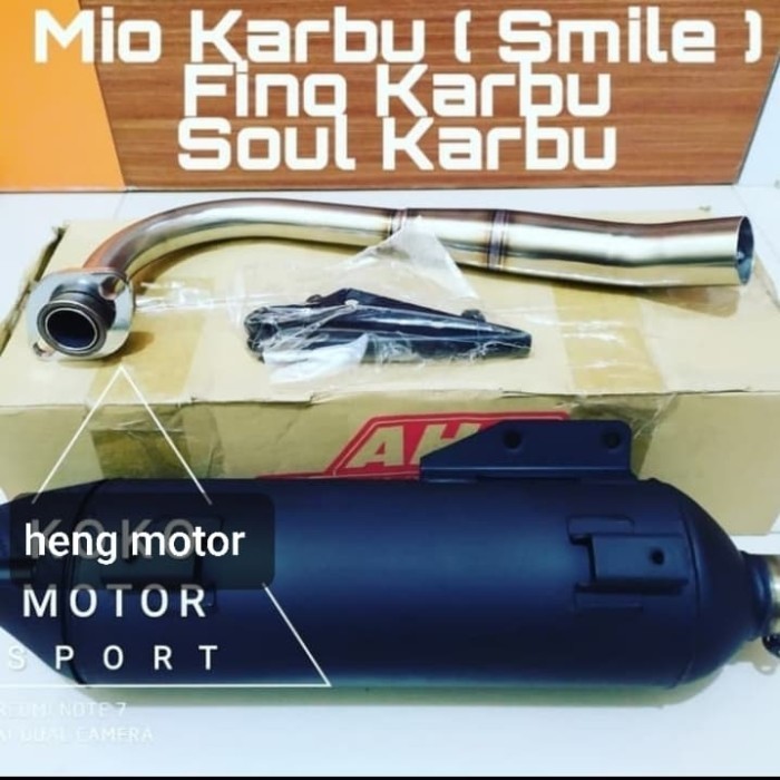 [Original] Knalpot Standart Racing Tsukigi Ahm Mio Sporty Berkualitas