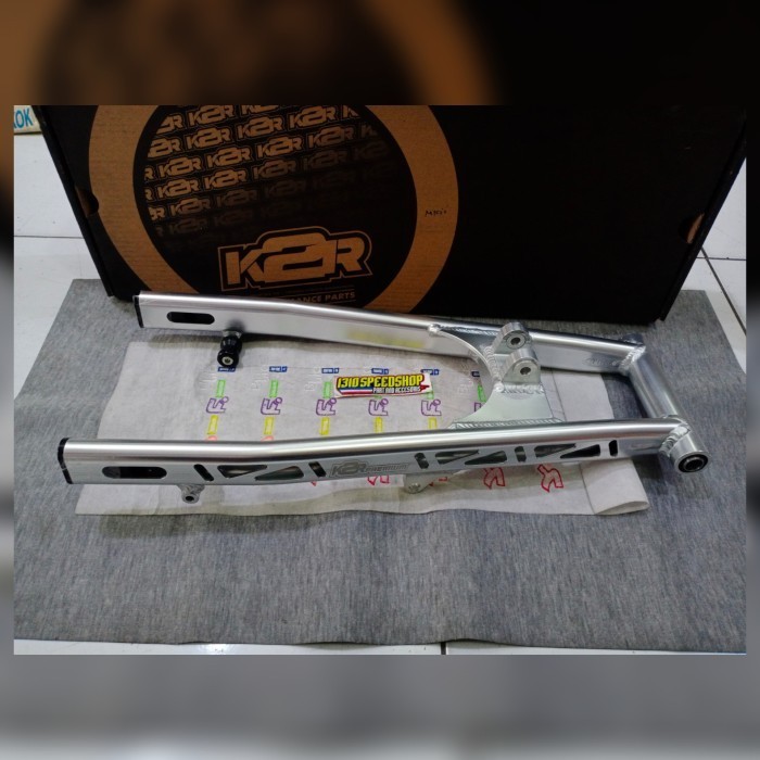 [Original] Swing Arm K2R Kawahara Ninja R/Rr Silver Oval Coak Bolong Monting Atas Limited