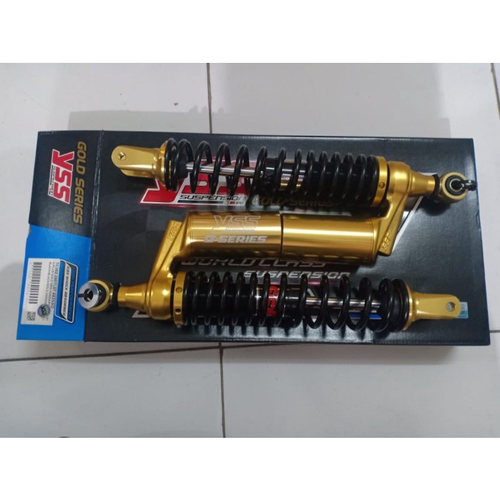 [Ori] Shock Breaker Yss Pcx Xmax Adv 150 Gold Series Ukuran 350 Mm Berkualitas